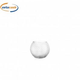 Atmosphera - Vaso in vetro curvato H23cm | Leroy Merlin