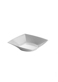 Rocutus Confezione da 20 piattini in plastica per piante, piccoli piatti per piante, in plastica trasparente resistente, per piante da interno ed esterno (20 cm